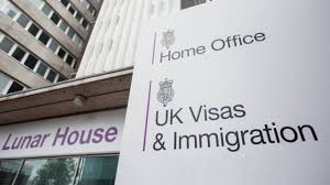 The Home Office UK Visas & Immigration office at Croydon, London